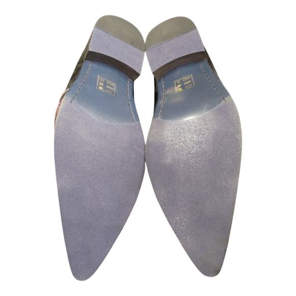 MEN'S AMALI EXOTIC SPARKLE SLIP ON WITH METAL TOE. SCOTT - Picture 6 of 7